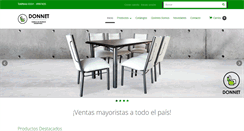 Desktop Screenshot of mueblesdonnet.com.ar